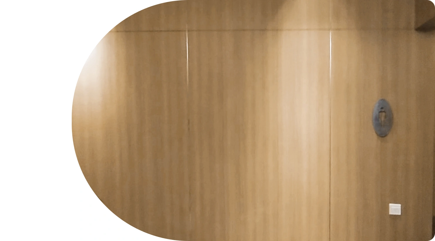 Toilet look After Wood Laminate Installation